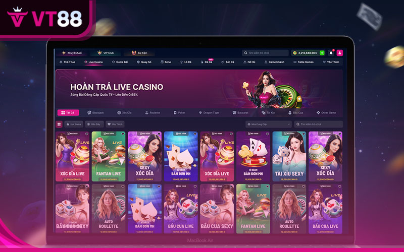 Kiếm tiền khủng với hàng trăm tựa game bài online quen thuộc như tiến lên, xì dách, phỏm, poker...