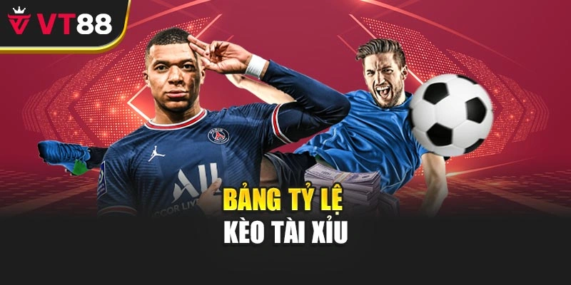 Bảng tỷ lệ kèo tài xỉu