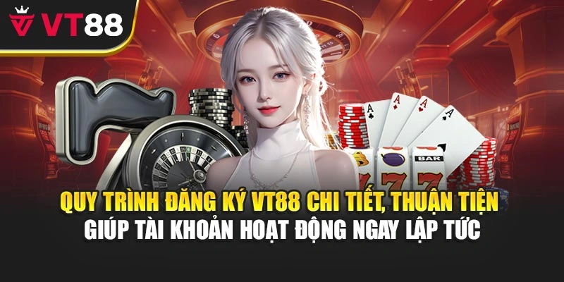 Quy trình đăng ký VT88 chi tiết, thuận tiện giúp tài khoản hoạt động ngay lập tức