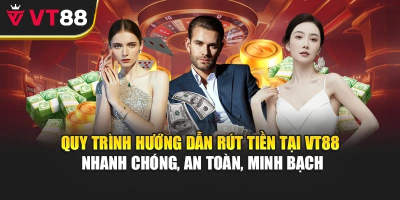 Quy trình hướng dẫn rút tiền tại VT88 nhanh chóng, an toàn, minh bạch